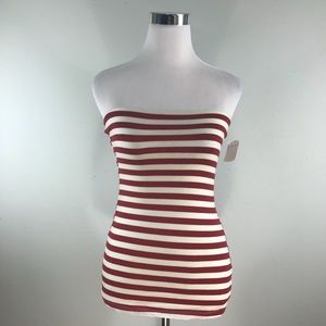 Stripe tube top